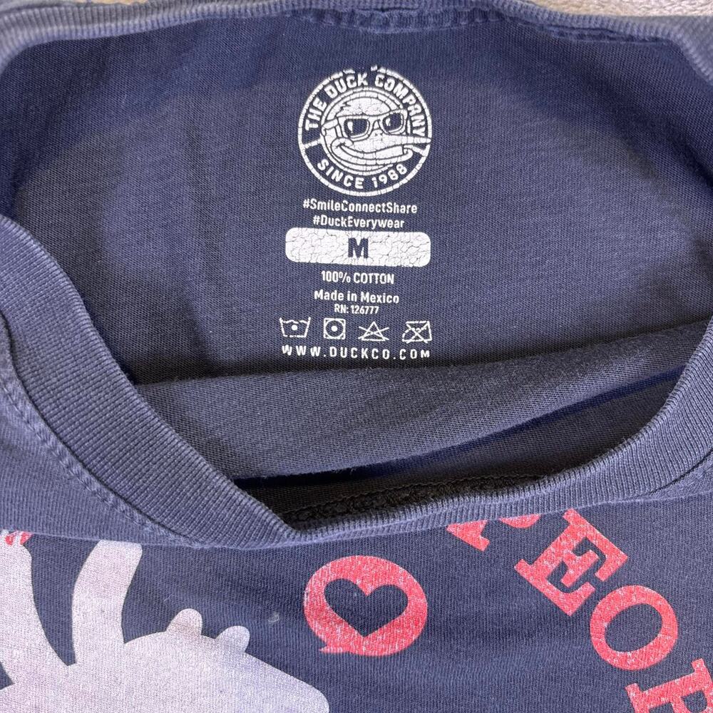 The Duck Company Bears Love People Long Sleeve T-Shirt Men’s Medium - Picture 7 of 7